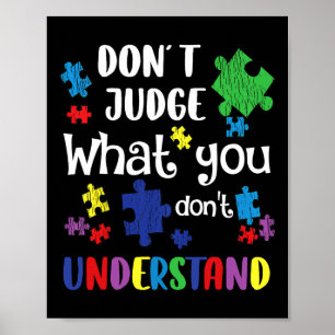 Autisme bewustzijn poster