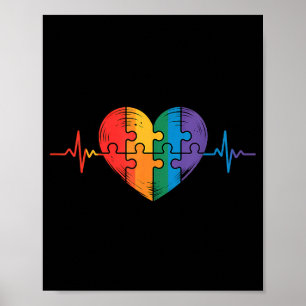 Autisme bewustzijn poster