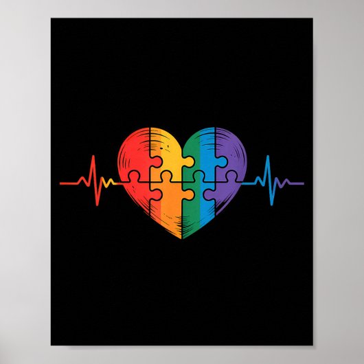 Autisme bewustzijn  poster (Voorkant)