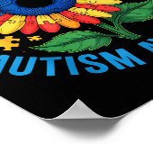 Autisme bewustzijn poster (Hoek)
