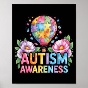 Autisme bewustzijn poster
