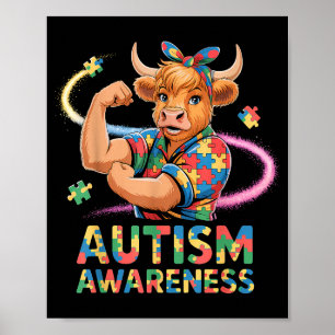 Autisme bewustzijn poster