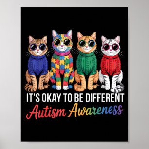 Autisme bewustzijn poster