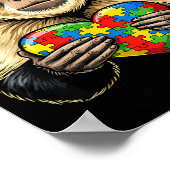 Autisme bewustzijn  poster (Hoek)