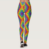 Autisme bewustzijn puzzel door EelKat Leggings (Achterkant)