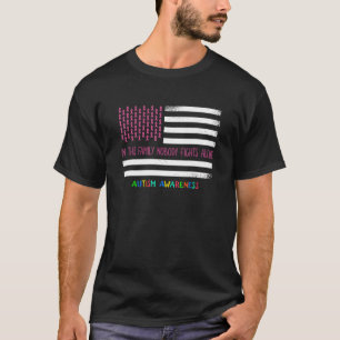 Autisme bewustzijn puzzel In deze familie vecht ni T-shirt