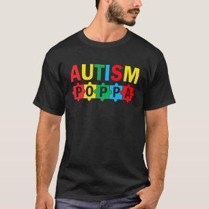 Autisme bewustzijn puzzel lint Trots Autisme Papa T-shirt