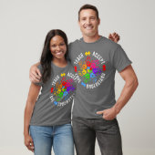 Autisme bewustzijn puzzelstuk ondersteuning kinder t-shirt (Unisex)