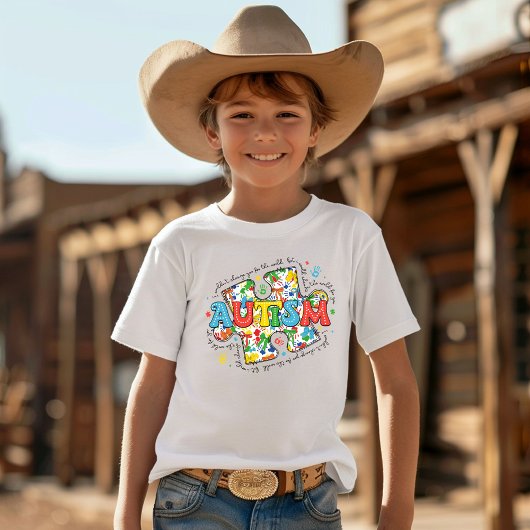 Autisme bewustzijn puzzelstuk Tri-Blend shirt
