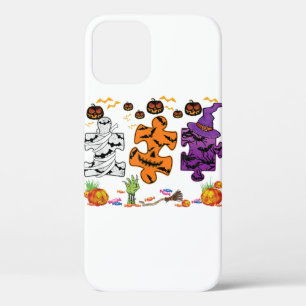 Autisme bewustzijn Puzzle Piecks Halloween Case-Mate iPhone Case