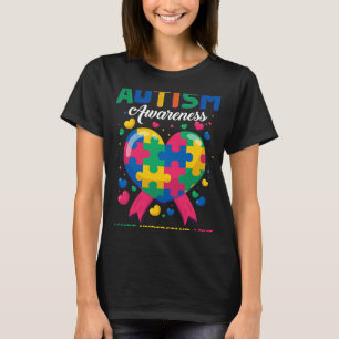 Autisme bewustzijn Quote begrijpen liefde Familie T-shirt