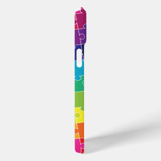 Autisme bewustzijn Rainbow Puzzle-stukken Case-Mate iPhone Case (Achterkant / Rechts)