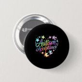 Autisme bewustzijn ronde button 5,7 cm (Voorkant /achterkant)