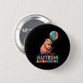 Autisme bewustzijn ronde button 5,7 cm (Voorkant /achterkant)