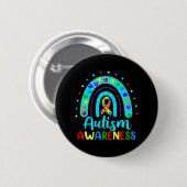 Autisme bewustzijn ronde button 5,7 cm (Voorkant /achterkant)