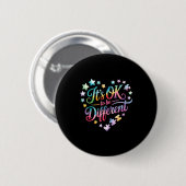 Autisme bewustzijn ronde button 5,7 cm (Voorkant /achterkant)