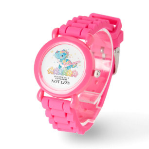 Autisme bewustzijn Roze Horloge - Anders, niet min