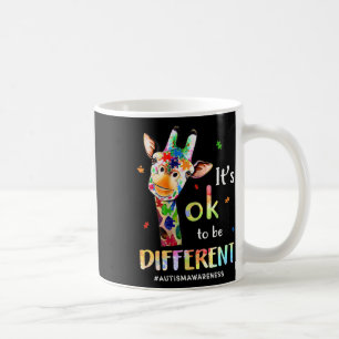 Autisme bewustzijn Schattige Giraffe Dier Het Is O Koffiemok