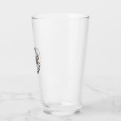 Autisme bewustzijn Schildpad Puzzel Vector Design_ Glas (Links)