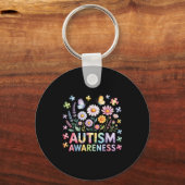 Autisme bewustzijn sleutelhanger (Voorkant)