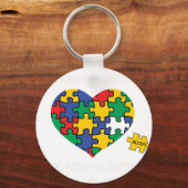 autisme bewustzijn sleutelhanger (Voorkant)