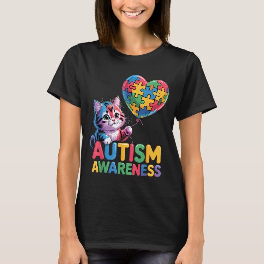 Autisme bewustzijn  t-shirt (Voorkant)