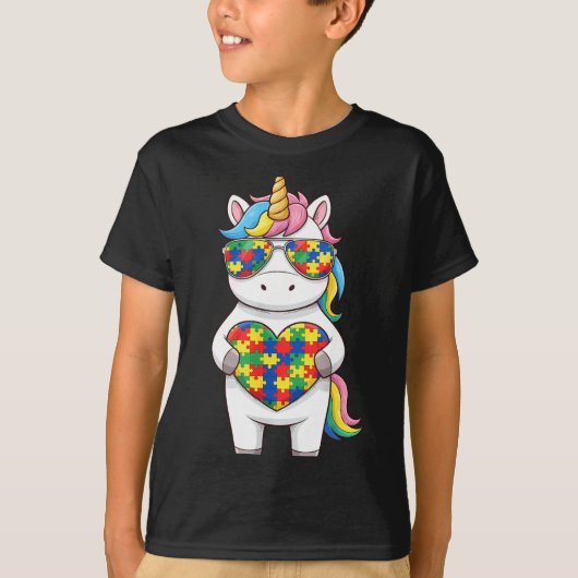 Autisme bewustzijn t-shirt (Voorkant)