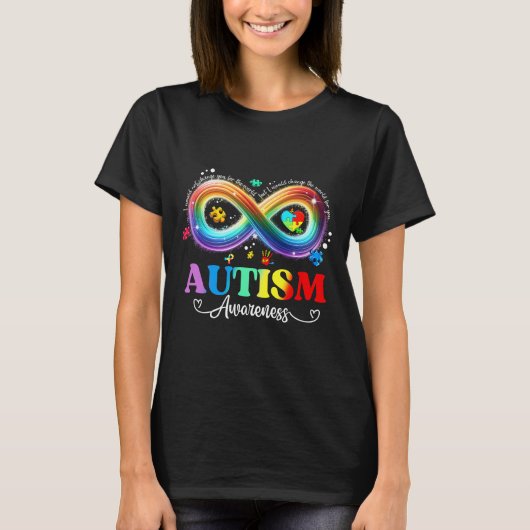 autisme bewustzijn t-shirt (Voorkant)