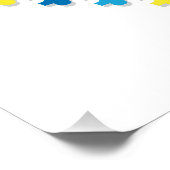 Autisme Bewustzijn T-shirt | Autisme T | Autisme Perfect Poster (Hoek)