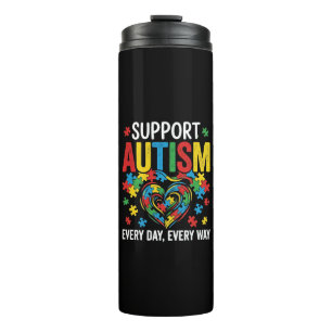 Autisme bewustzijn thermosbeker
