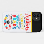 Autisme Bewustzijn - Tough Apple iPhone 11 Hoesje (Achterkant (horizontaal))