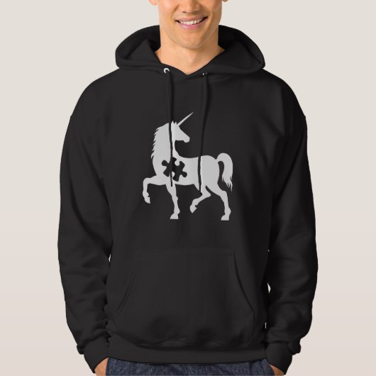 Autisme bewustzijn Unicorn Autism Awareness Day Sl Hoodie (Voorkant)