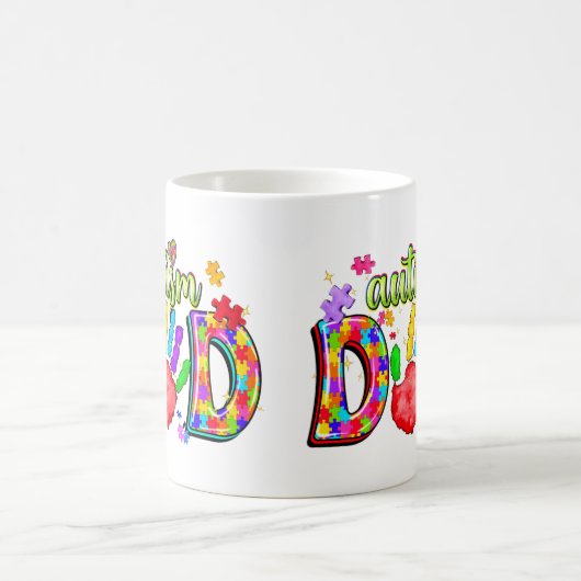 Autisme Bewustzijn Vader Mok (Center)