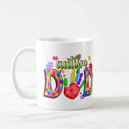 Autisme Bewustzijn Vader Mok (Links)