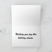 Autisme Bewustzijn Vakantie Groet Kaart (Binnen)