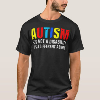 Autisme Bewustzijn Verschillende Vaardigheid Neuro T-shirt
