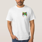 Autisme Bewustzijn Videogame Controller T-shirt (Voorkant)