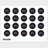 Autisme Bewustzijn Vieren Diversiteit Sticker (Vel)