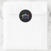 Autisme Bewustzijn Vieren Diversiteit Sticker (Tas)