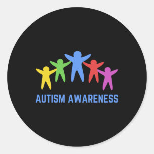 Autisme Bewustzijn Vieren Diversiteit Sticker