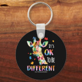 Autisme-bewustzijn Vrouwen Kinderen dat ze anders Sleutelhanger (Voorkant)