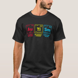 Autisme bewustzijn Vrouwen Mannen Kinderen Element T-shirt