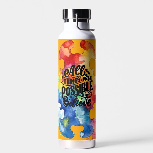 Autisme Bewustzijn Waterfles (Links)