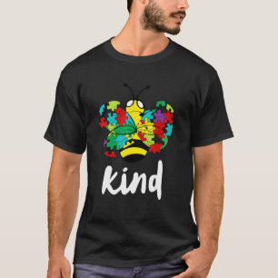 Autisme bewustzijn Wees aardig bij Asperger Puzze T-shirt