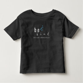 Autisme bewustzijn. Wees aardig. Kleuter T-shirt