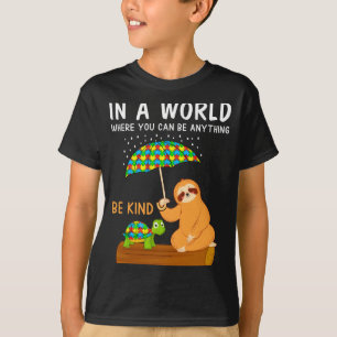 Autisme bewustzijn Wees aardig Speciaal onderwijs T-shirt
