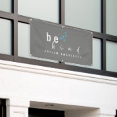 Autisme Bewustzijn Wees Kind Banner Outdoor Sign (Buitenkant Gebouw)