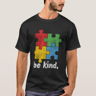 Autisme Bewustzijn Wees Vriendelijk Autistisch Bew T-shirt