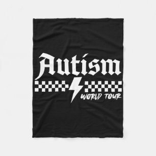 Autisme Bewustzijn Wereld Autisme Tour Be Kind Puz Fleece Deken