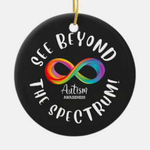 Autisme Bewustzijn - zie verder dan het spectrum Keramisch Ornament